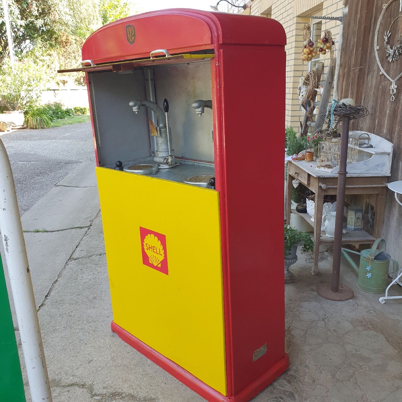 Shell Altre raccolte & rarità: Oelkabinett Shell Retro Antik – Usato da Uesslingen venduto da 1Atelier 4