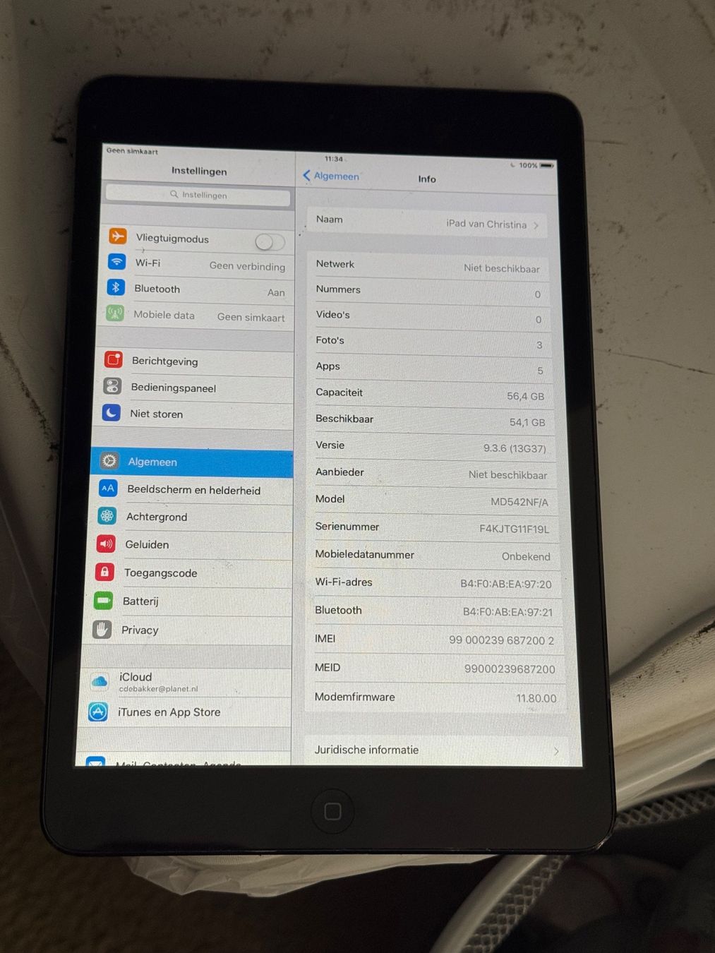 Apple Tablettes PC: Ipad mini - A1455 - Icloude – Défectueux à Olten par HoYa01