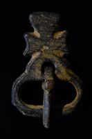 Byzantinische Gürtelschnalle aus Bronze