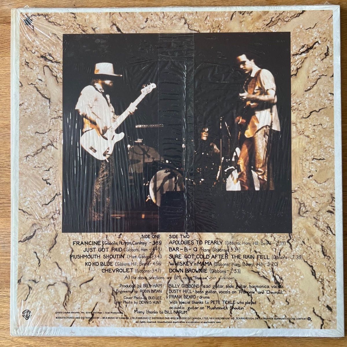 Dischi in vinile: ZZ TOP - Rio Grande Mud / Canada-Press. 1987 - TOP – Usato da Gais venduto da soundcave57 1