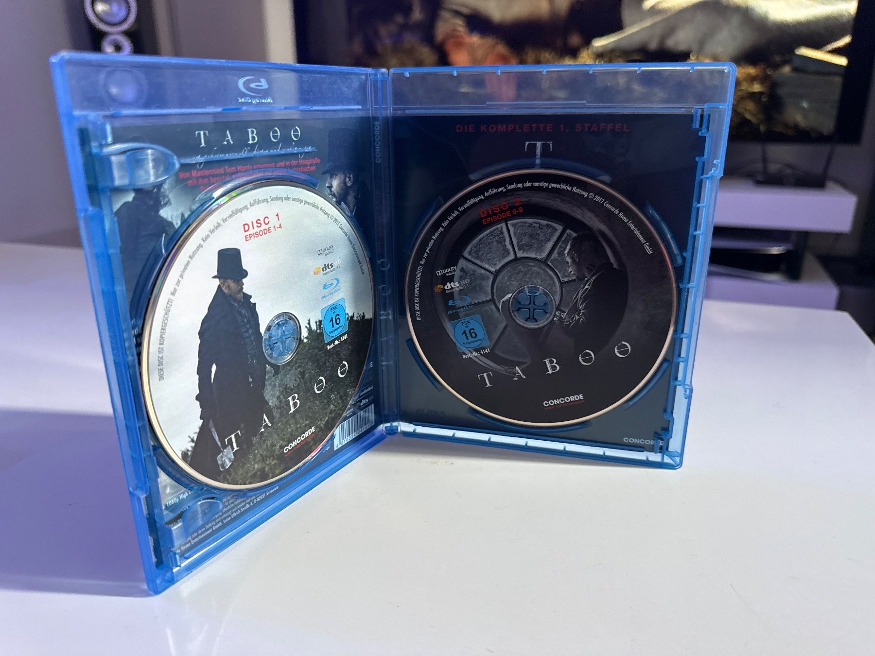Tutti i DVDs: Taboo Blu-ray Staffel 1 – Usato da Allschwil venduto da meeresperle 2