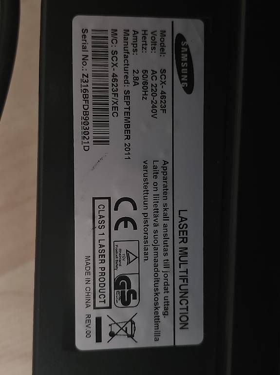 Stampanti: Drucker Laserdrucker Samsung SCX-4623F  – Usato da Zürich venduto da mon_xnj6 3