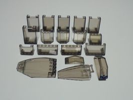 LEGO - DIVERSE - GLASS - TEILE - SCHEIBEN