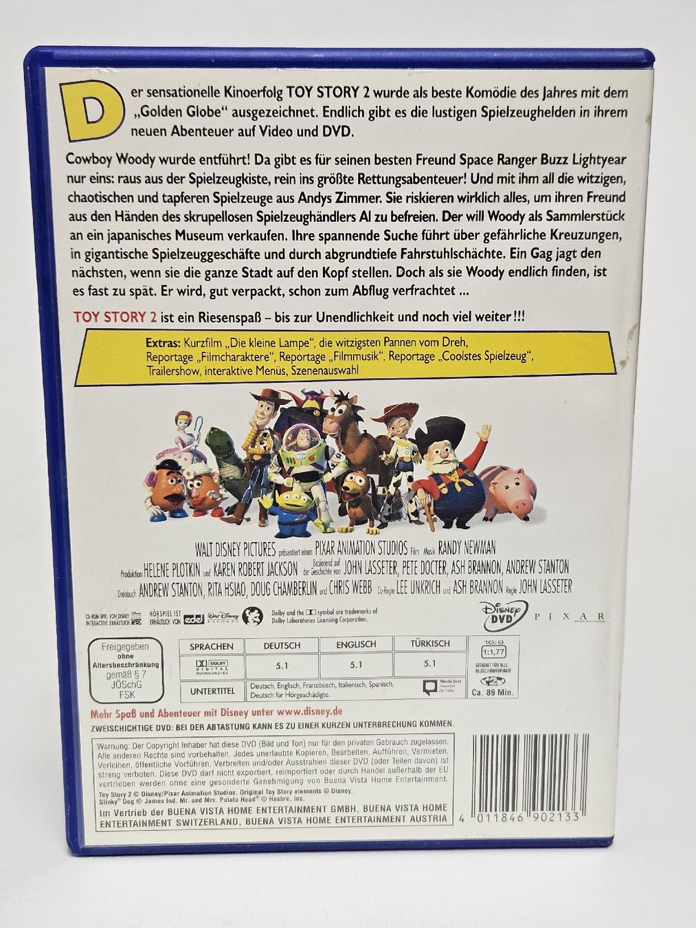 Tutti i DVDs: Toy Story 2 / Disney / DVD #WT18 – Usato da Oberdorf BL venduto da BaldenEagle 3