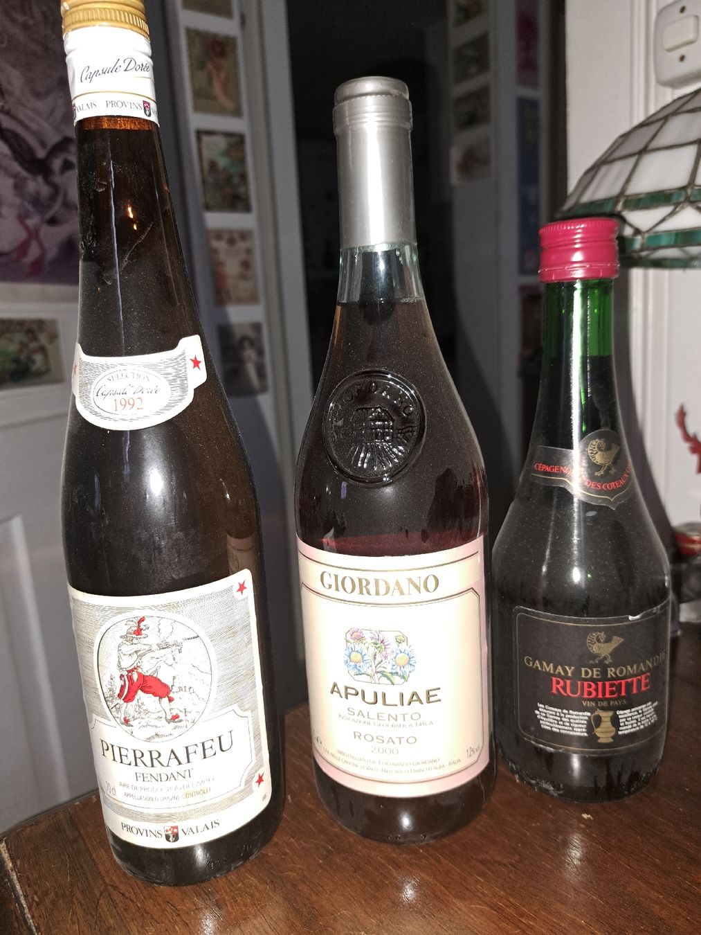 Vino: 3 Weine Vintage  – Nuovo (secondo la descrizione) da Kölliken venduto da Upcycling-by-Mc-TAM