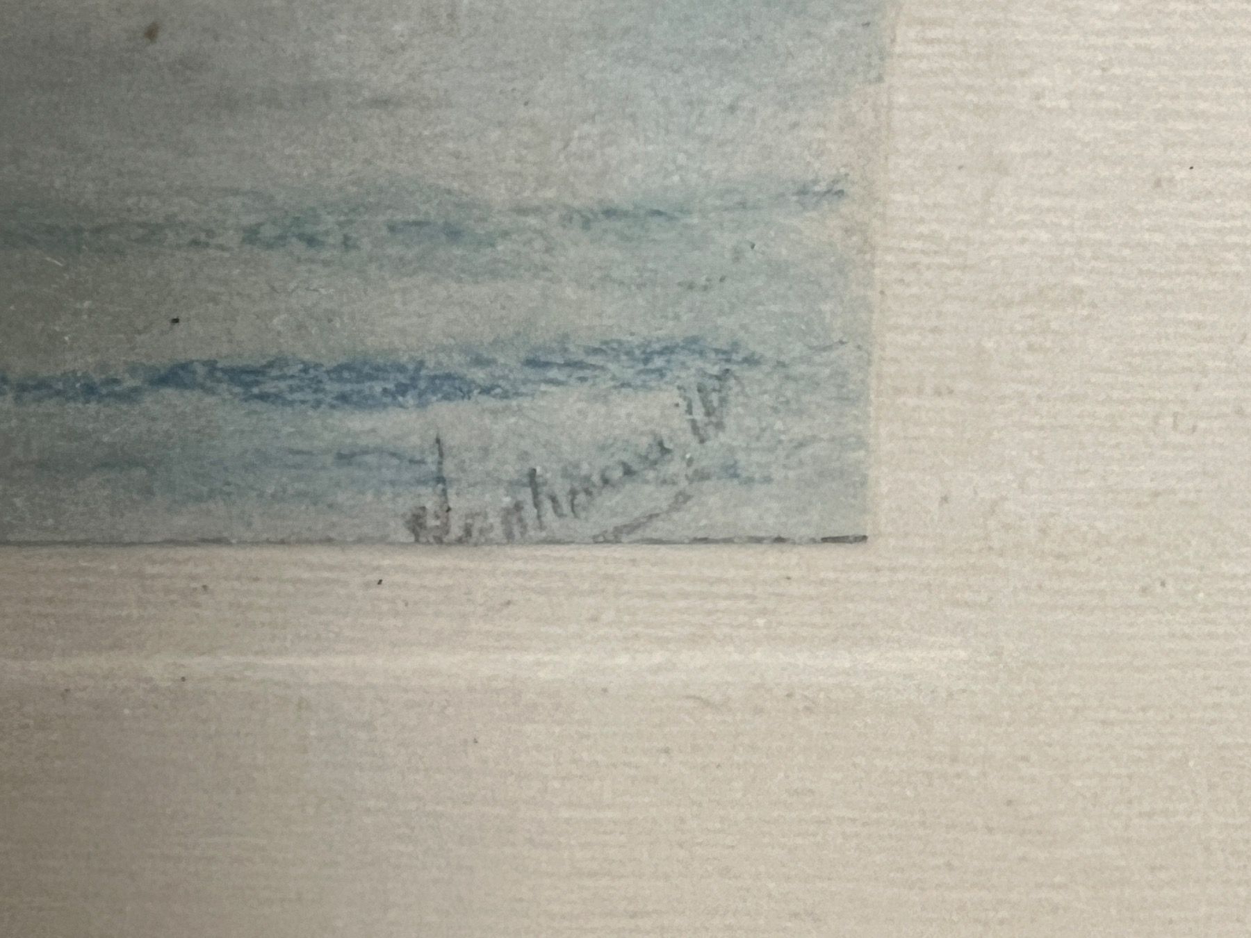 Gemälde: TABLEAU LAC SUISSE SIGNATURE ILLISIBLE – Gebraucht aus Genève von Qanil77 2
