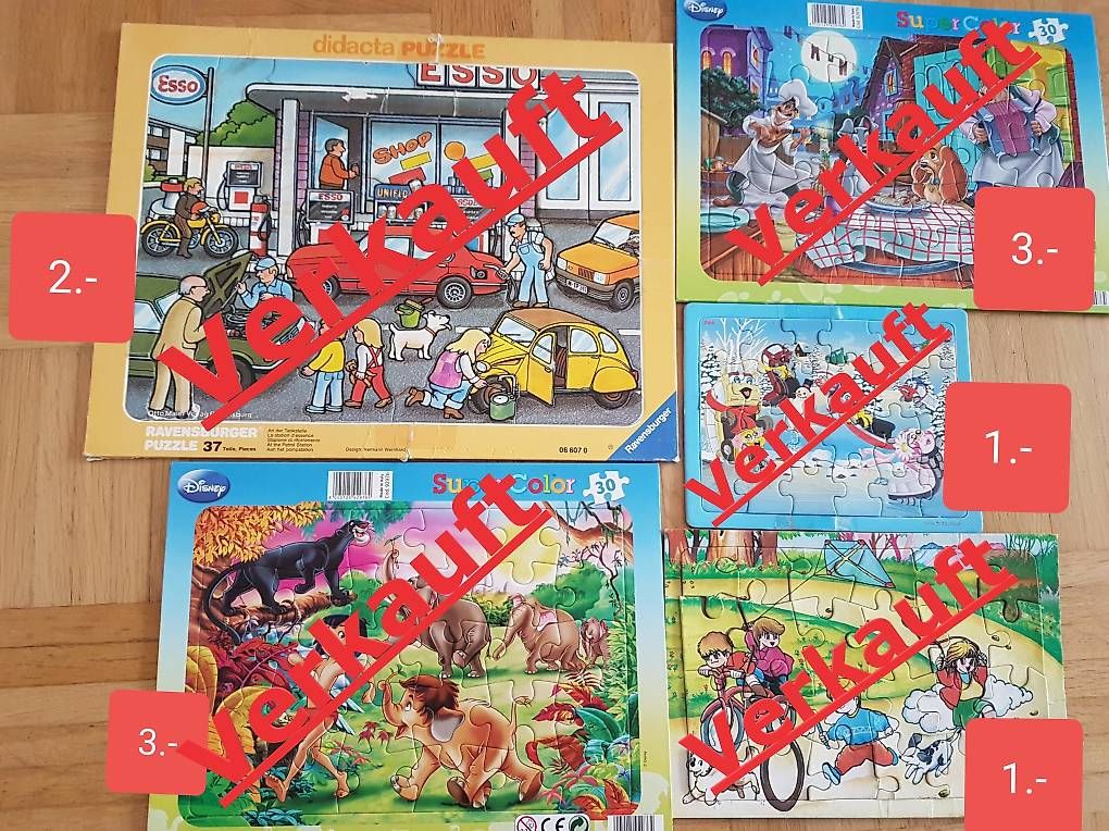 Puzzle: Diverse Puzzle – Usato da Benzenschwil venduto da Conny083 4