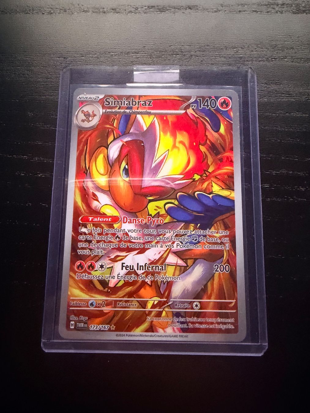 Pokémon Carte collezionabili: Cartes pokémon Simiabraz TWM173 FR – Nuovo e nell'imballaggio originale da Renens VD venduto da Legatil