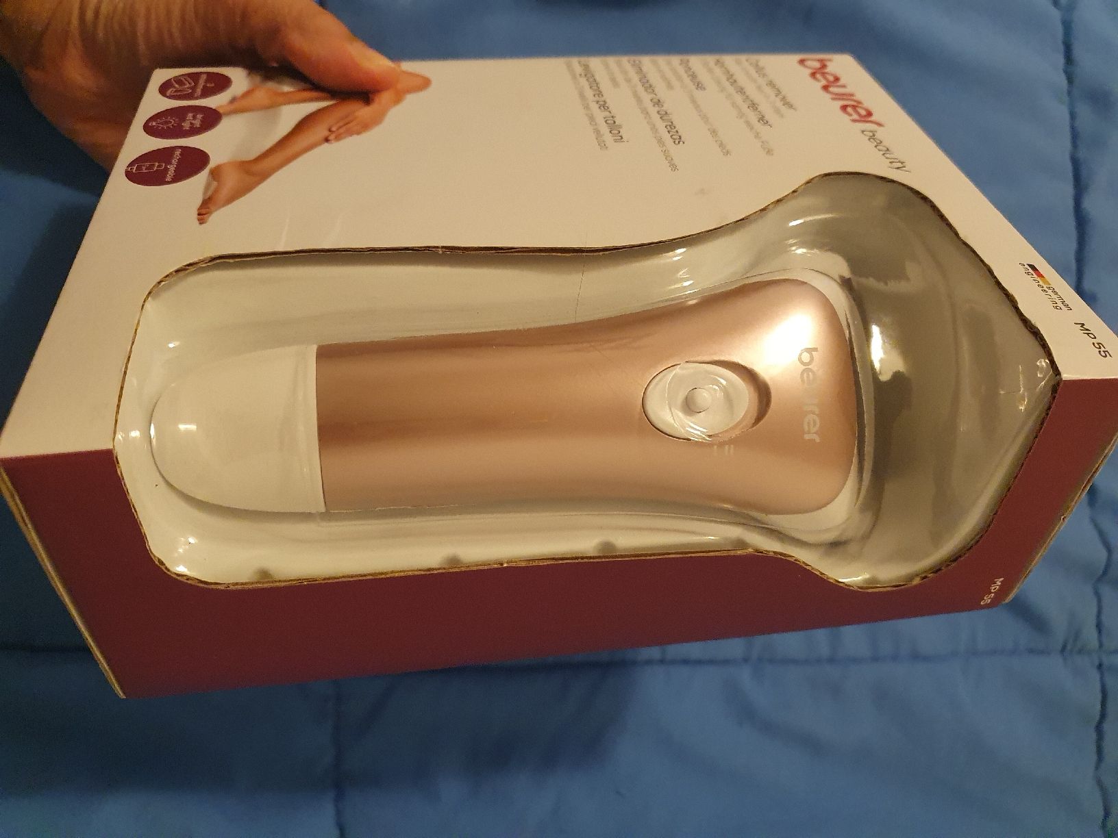Beurer Pedicure: Beurer MP55 Hornhautentferner neu – Nuovo e nell'imballaggio originale da St.Gallen venduto da Avena135 3