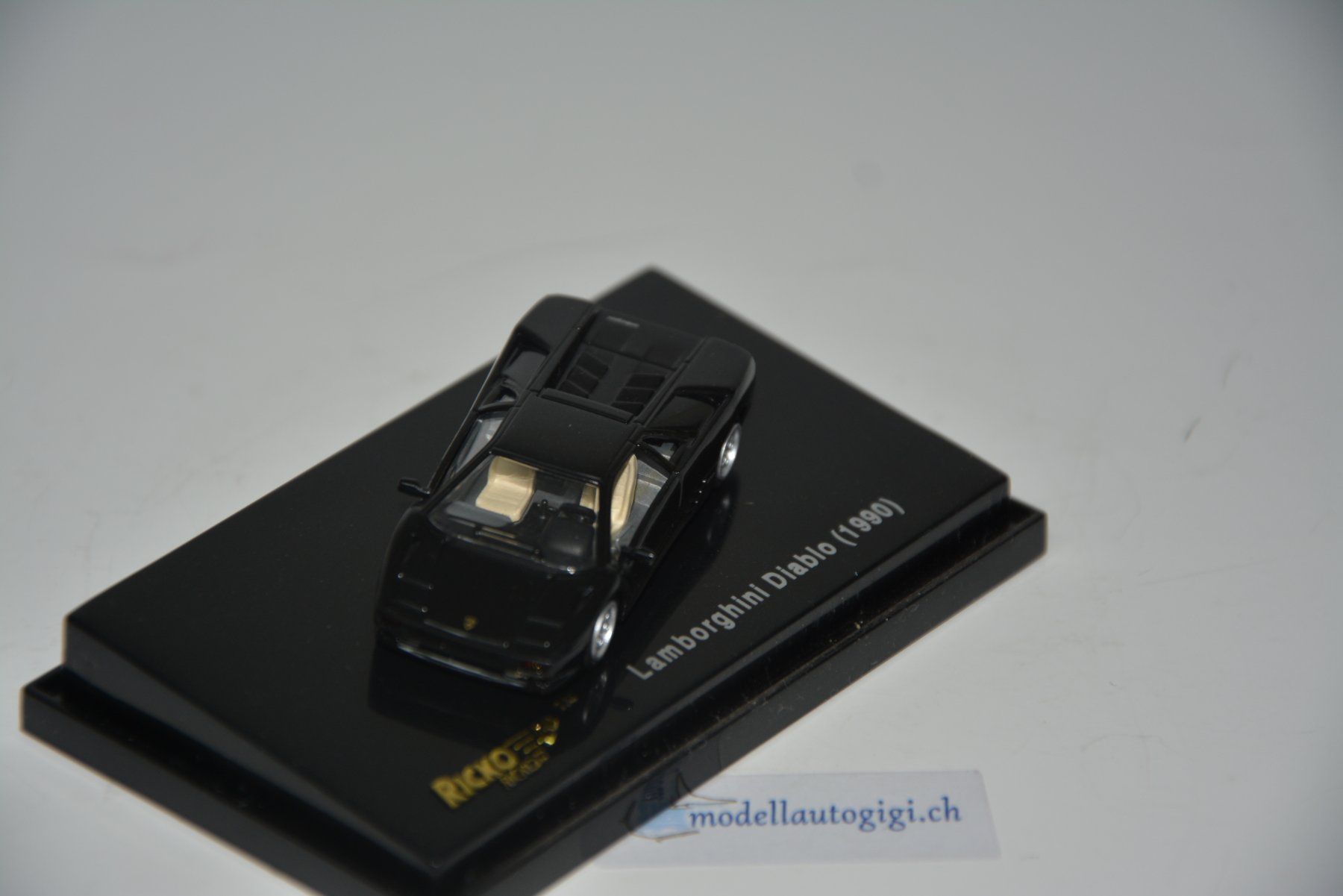 Lamborghini Modellini d'auto: Lamborghini Diablo 1990 ,  Ricko , 1:87 – Nuovo e nell'imballaggio originale da Goldach venduto da Feivel9 3