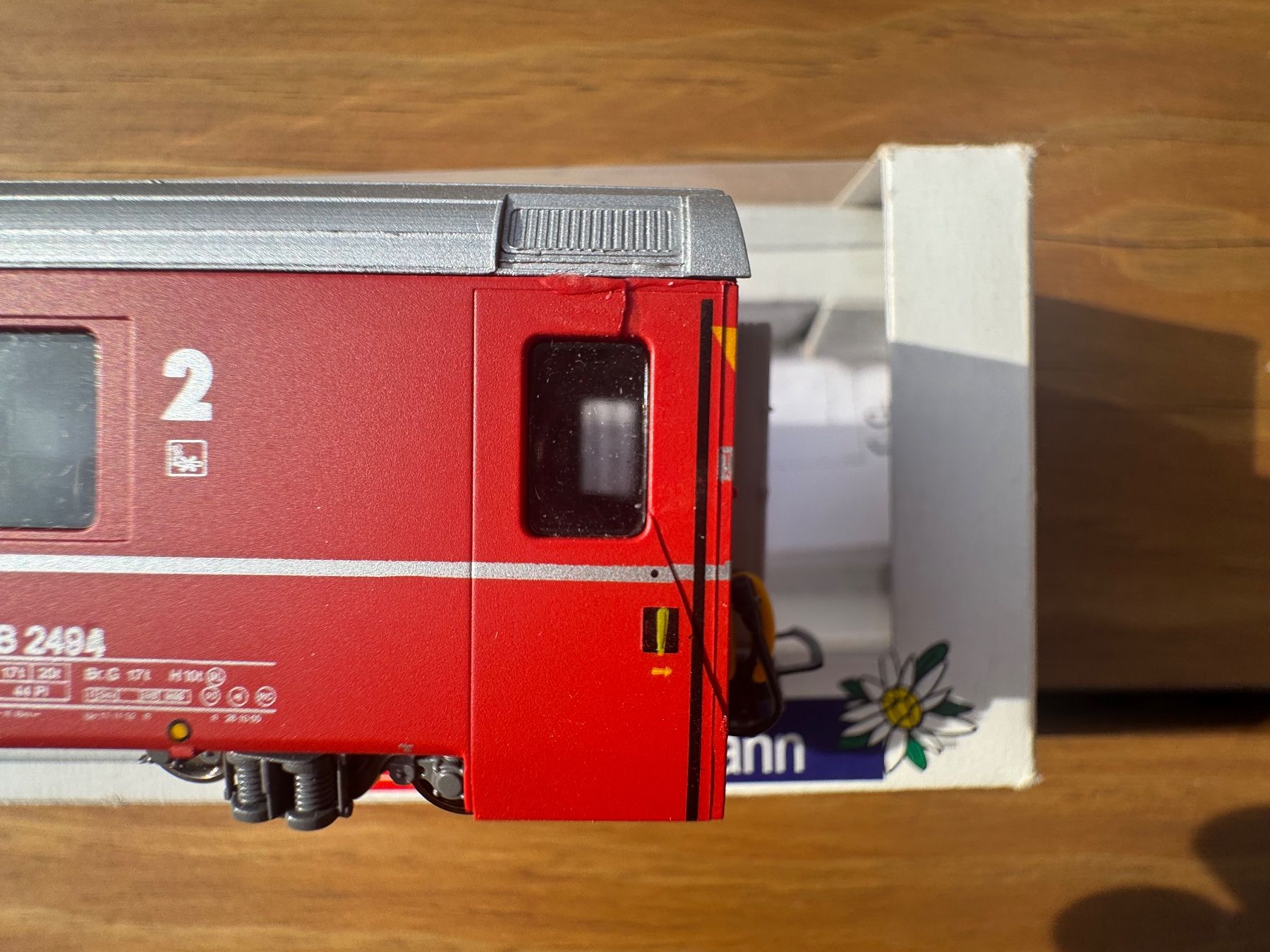 Modellini di ferrovie: D+R Rhb B 2494 – Usato da Spiez venduto da ric_vy6z 2