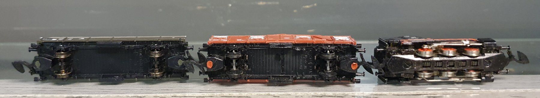 Märklin Modellini di ferrovie: MÄRKLIN:MINI-CLUB: GÜTERZUG MIT DAMPFLOK – Usato da Biglen venduto da taunus82 3