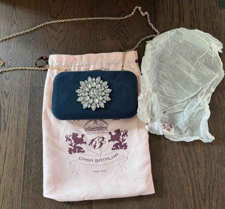 Casa Batalha Designer Evening Clutch - Brand New