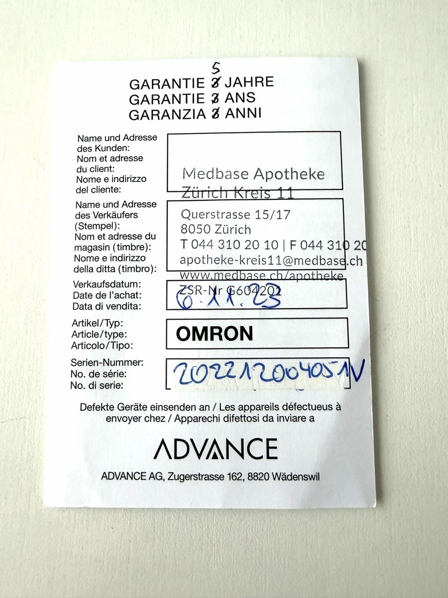 Omron Attrezzature mediche: Omron M4 Intelli IT neuwertig – Nuovo (secondo la descrizione) da Zürich venduto da masako 7