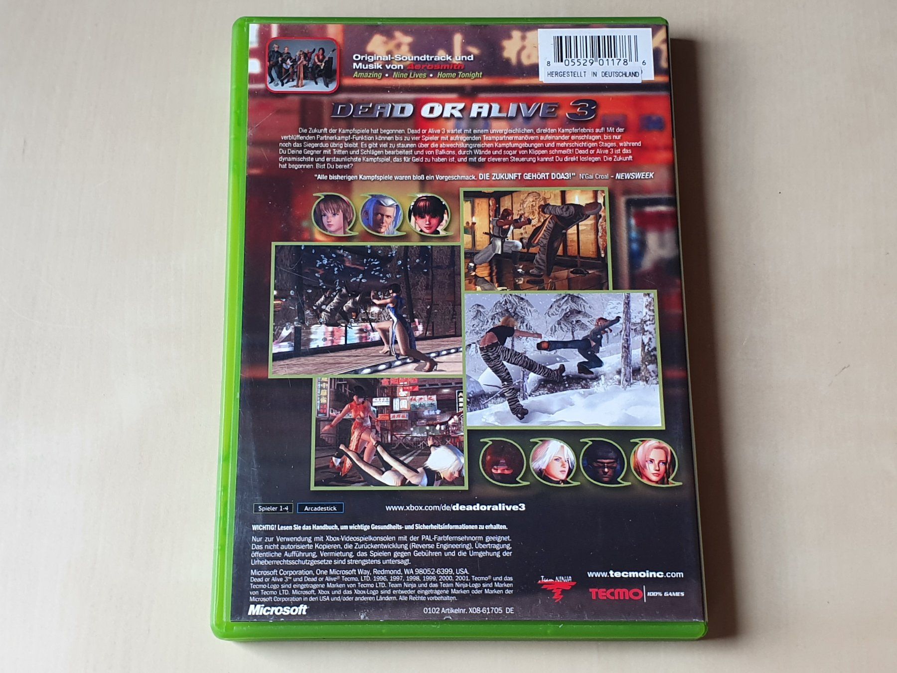 Microsoft Spiele: Dead or Alive 3 – Gebraucht aus Stansstad von collectorsshop 1