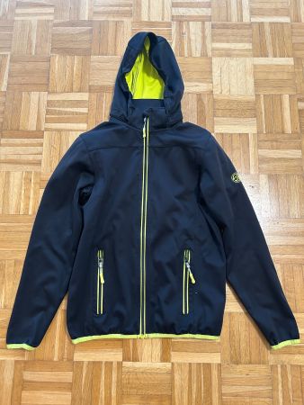 Soft-Shell Jacke Schwarz, Gr. 164