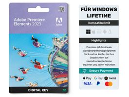 Adobe Premiere Elements 2023 - 2Devices - Windows - Lifetime