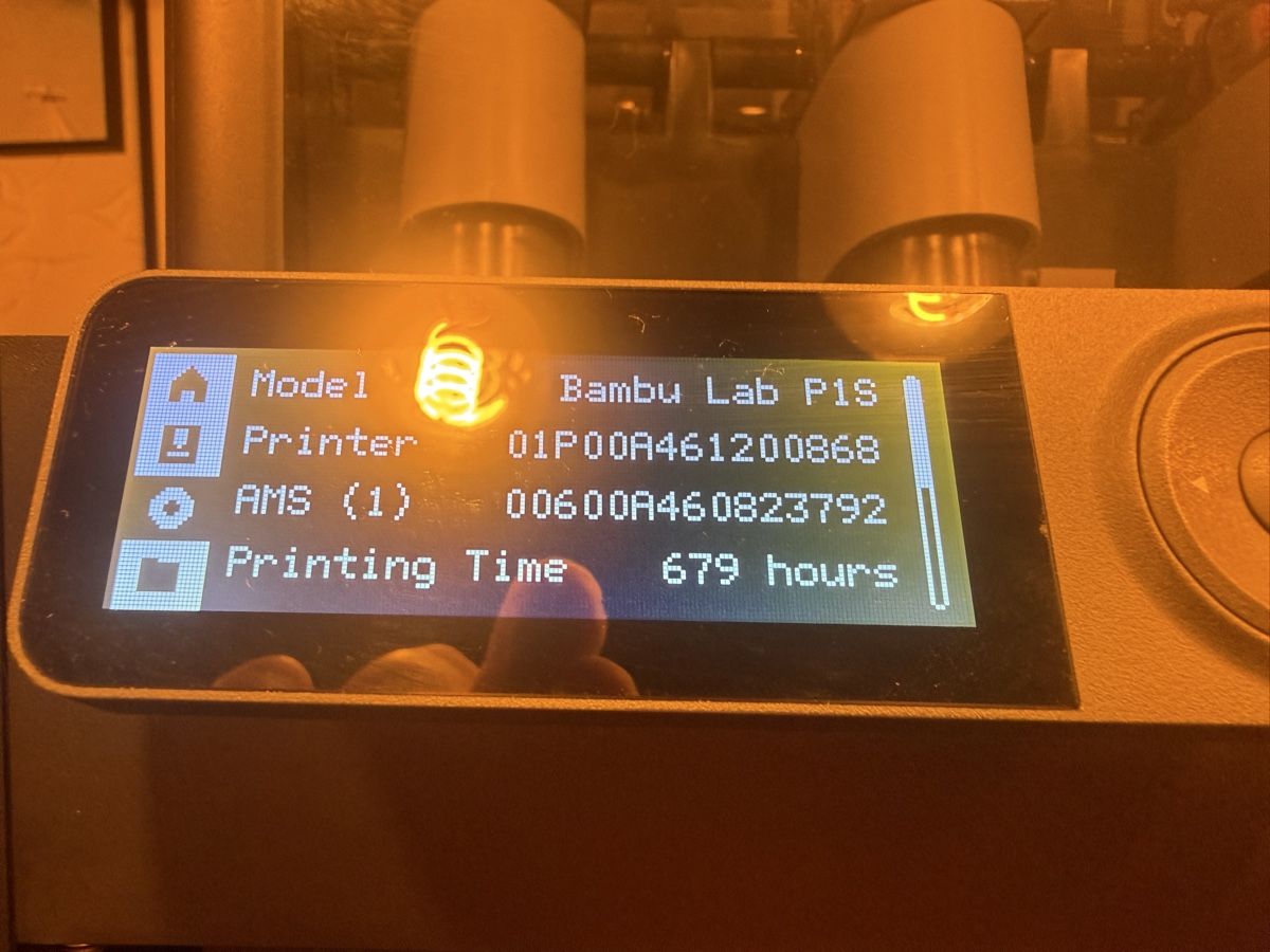 Bambu Lab Stampanti 3D: Bambu Lab P1S 3D Drucker mit AMS guter Zustand – Usato da Laupen BE venduto da fab_bl5s 3