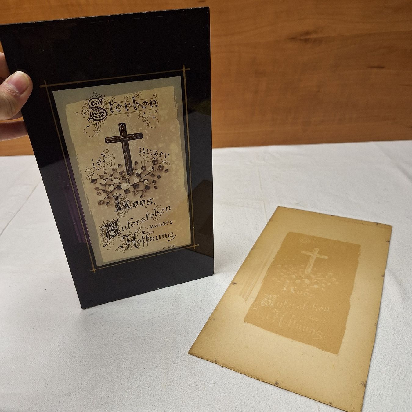 Posters & Illustrations: Versand möglich! Vintage religiöses Bild – D'occasion à Winterthur par Goldpipau 6