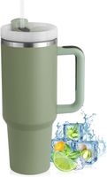 Thermobecher – Edelstahl Kaffebecher to Go - 1.2L - Grün