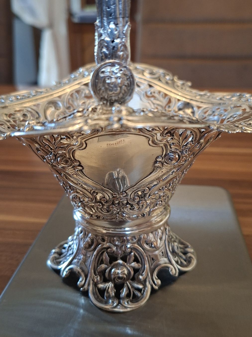 Statuette: Brautstrausskorb Warschau Silber 800 – Usato da Neuenkirch venduto da STMK21 1