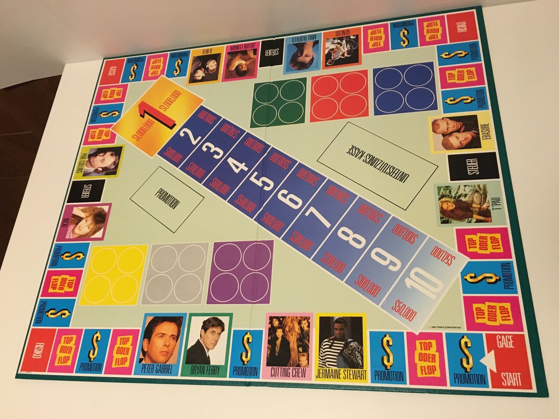 Parker Giochi: TOP ODER FLOP - Spiel von Parker - 1989 - Tonka – Usato da Andwil SG venduto da Rainboli 7