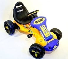 Go Kart cooles für Kids, NEU! Gelb/Blau!