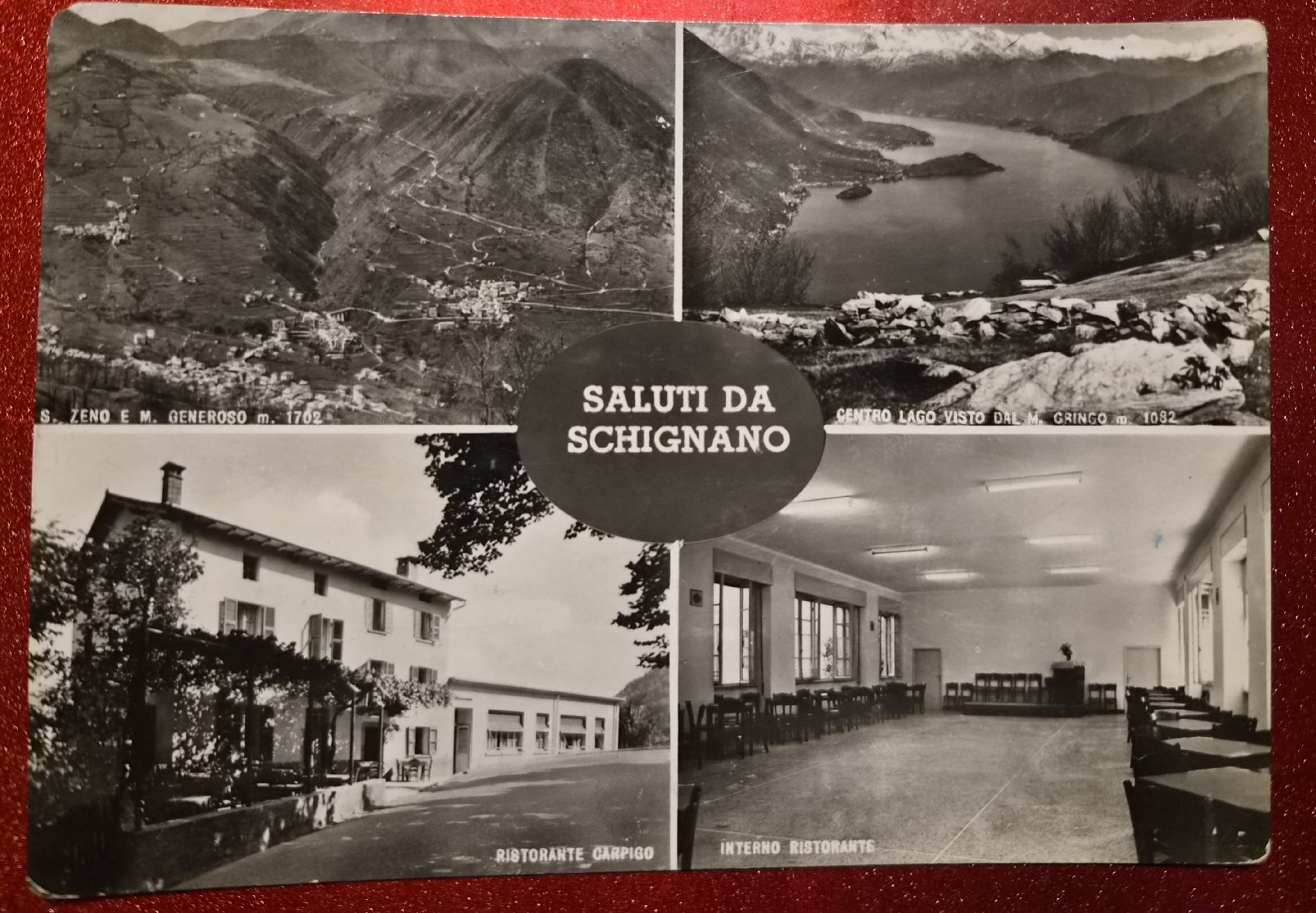 Cartoline postali: Schignano, Italien, rar 1950 – Usato da Melchnau venduto da Arthurius