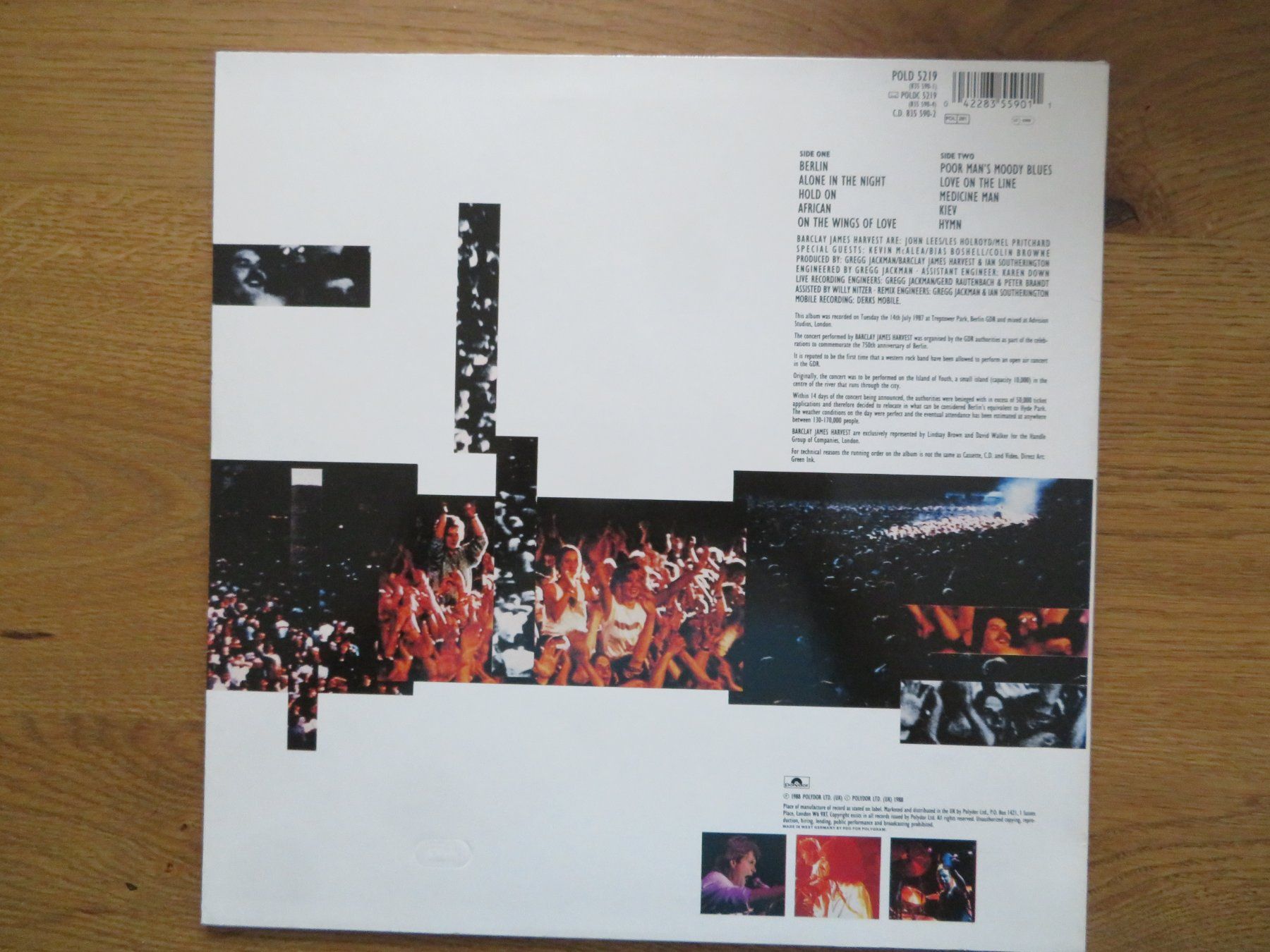 Dischi in vinile: BARCLAY JAMES HARVEST BJH GLASNOST – Nuovo (secondo la descrizione) da Zürich venduto da max_cp5f 1