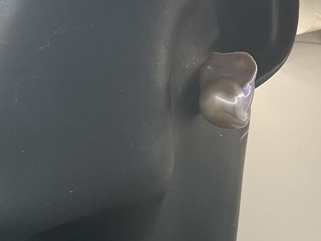 Orecchini pendenti & Orecchini a lobo: Wow, grosse Ohrstecker, Barockperlen mit Sterlingsilber – Nuovo (secondo la descrizione) da luzern venduto da Alpendorf1 3