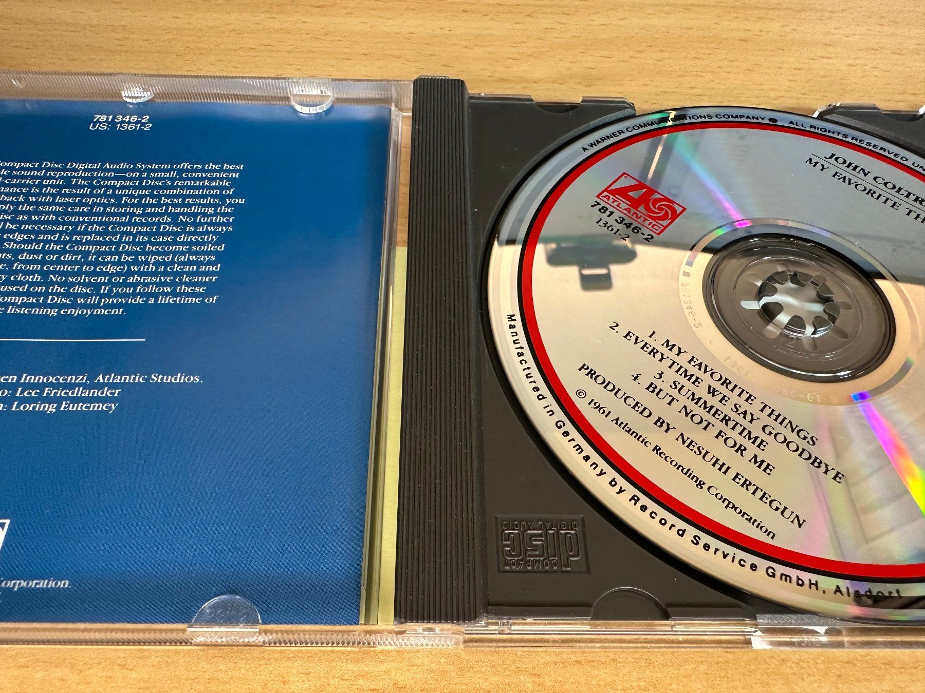 CD: John Coltrane – My Favorite Things – Usato da Rikon im Tösstal venduto da Alpenmutz 2