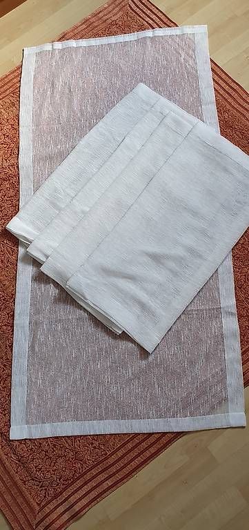 Tende: Gardinen Streifen 5x Neu! – Usato da Langenthal venduto da hab_zw5p 3