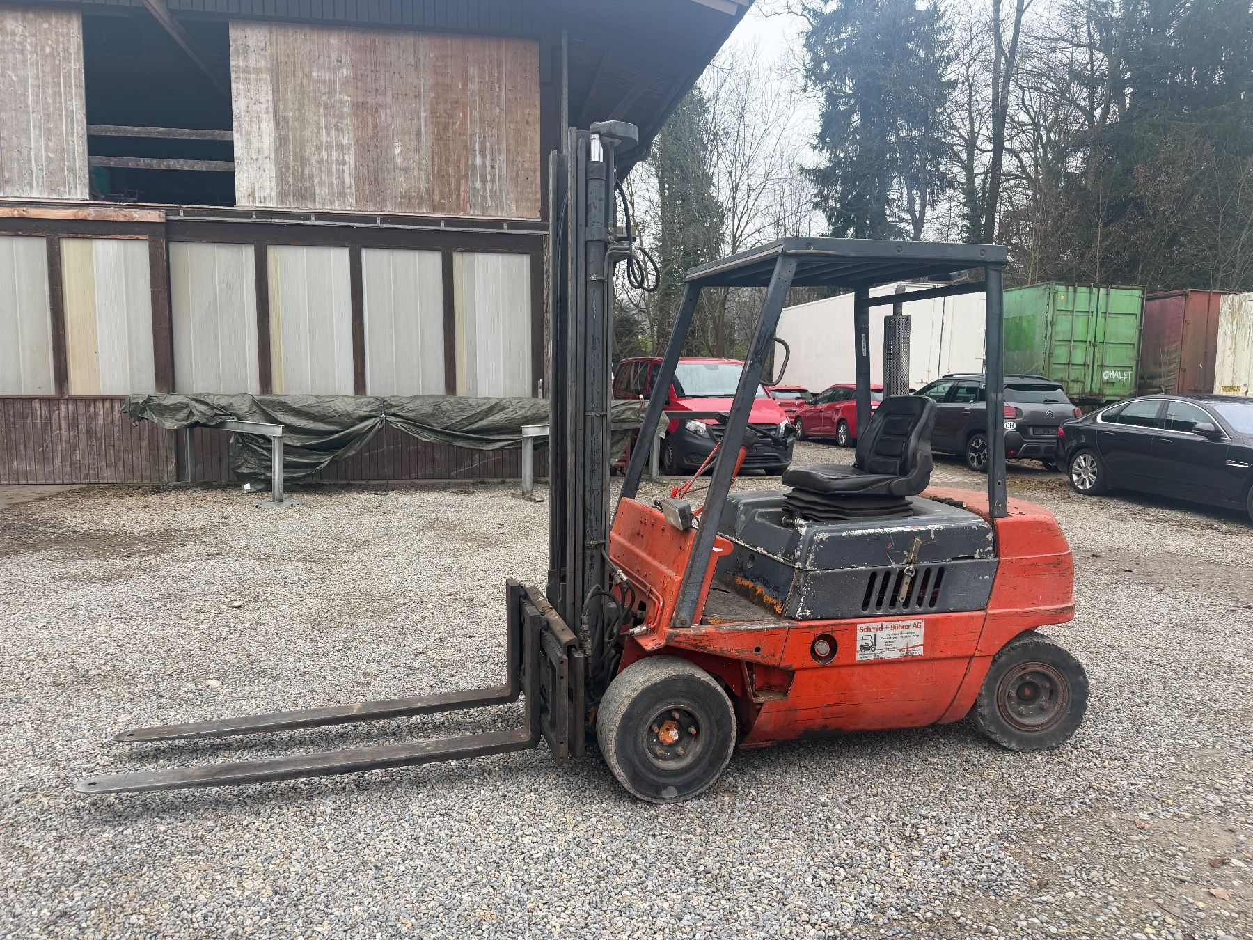 Linde Gabelstapler & Hubwagen: Stapler Linde H25D – Gebraucht aus Merenschwand von Schaerer.