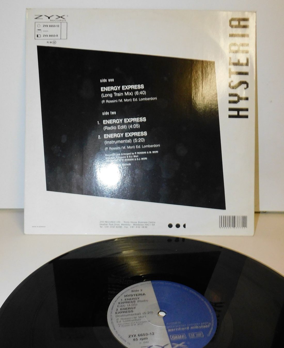 Dischi in vinile: LP Schallplatte  Train Mix 1992 - Remix House Techno Trans – Usato da Sursee venduto da 76 4