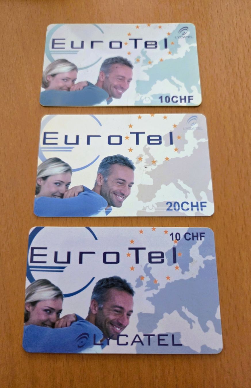 Cartes de téléphone: DIVERSE - PREPAID - SCHWEIZ – D'occasion à Brüttisellen par Nighttrain