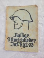 1933 Rassige Marschlieder Infanterie/Rgt 33