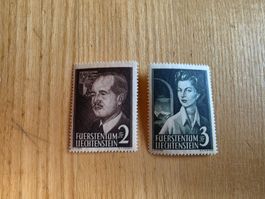 Liechtenstein Znr 276 und 277 postfrisch