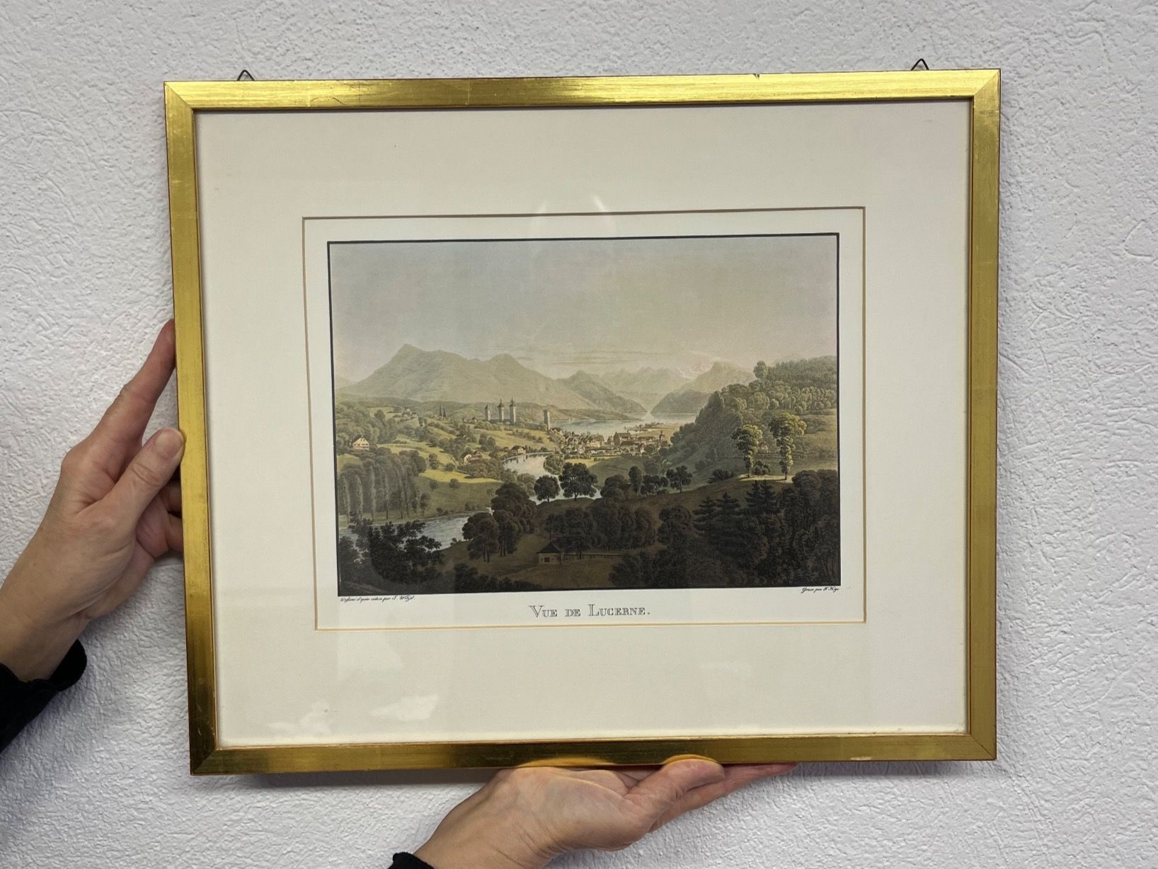 Stiche: Luzern, Stich, Panorama, Historisch – Gebraucht aus Netstal von spaltflo01