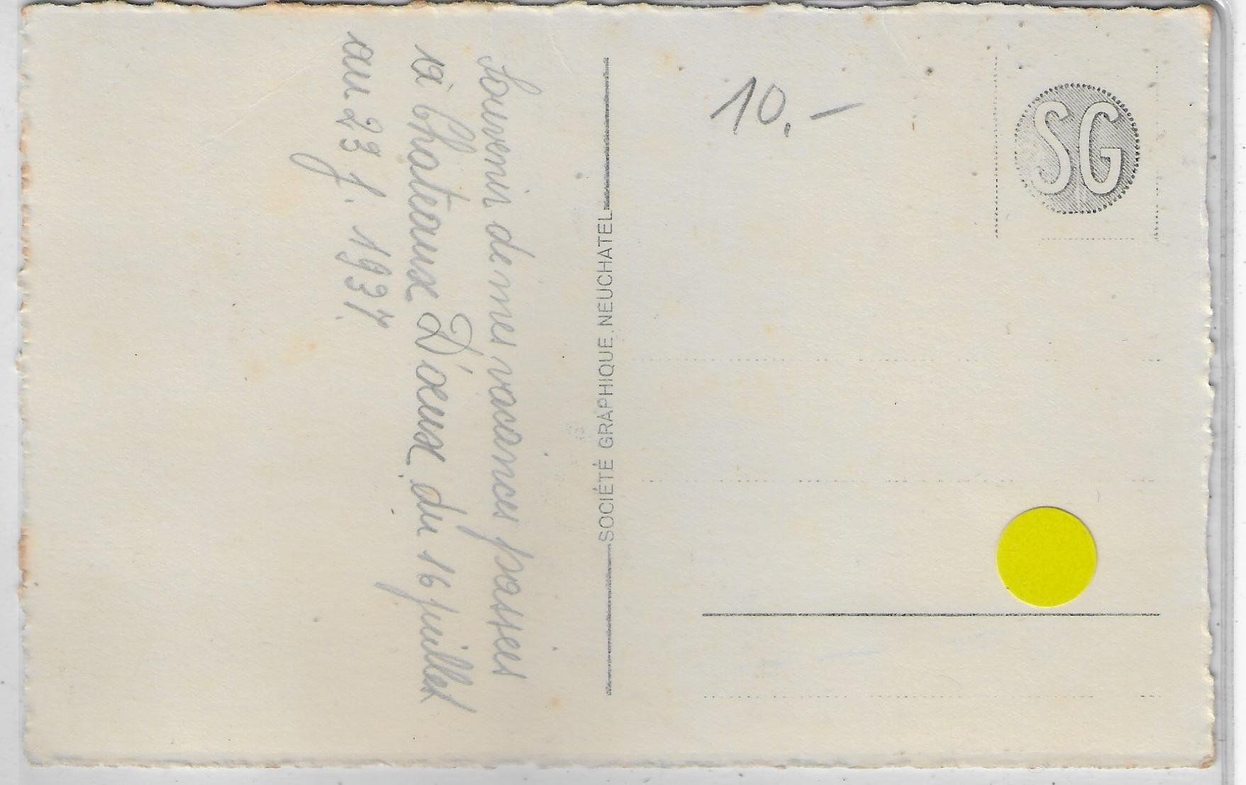 Cartoline postali: Chateau-d'Oex - Les Bossons – Usato da Ettingen venduto da Kartenplanet 1