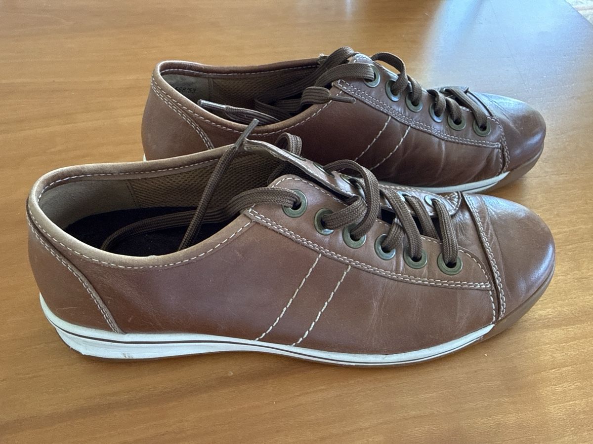 Gabor Damenschuhe: Gabor Schuh Leder braun Gr 38 – Gebraucht aus Zürich von Glila