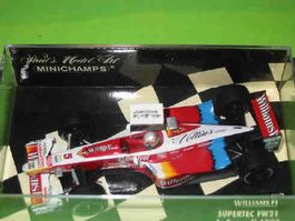 Williams Supertec FW 21 A.Zanardi 1999 * Minichamps 1:43