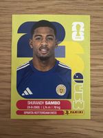 Fussballbild Shurandy Sambo WM 2026 CUW 8 Panini