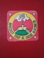 Bierdeckel Tour de Suisse 1978 Ankunft Schaffhausen Munot