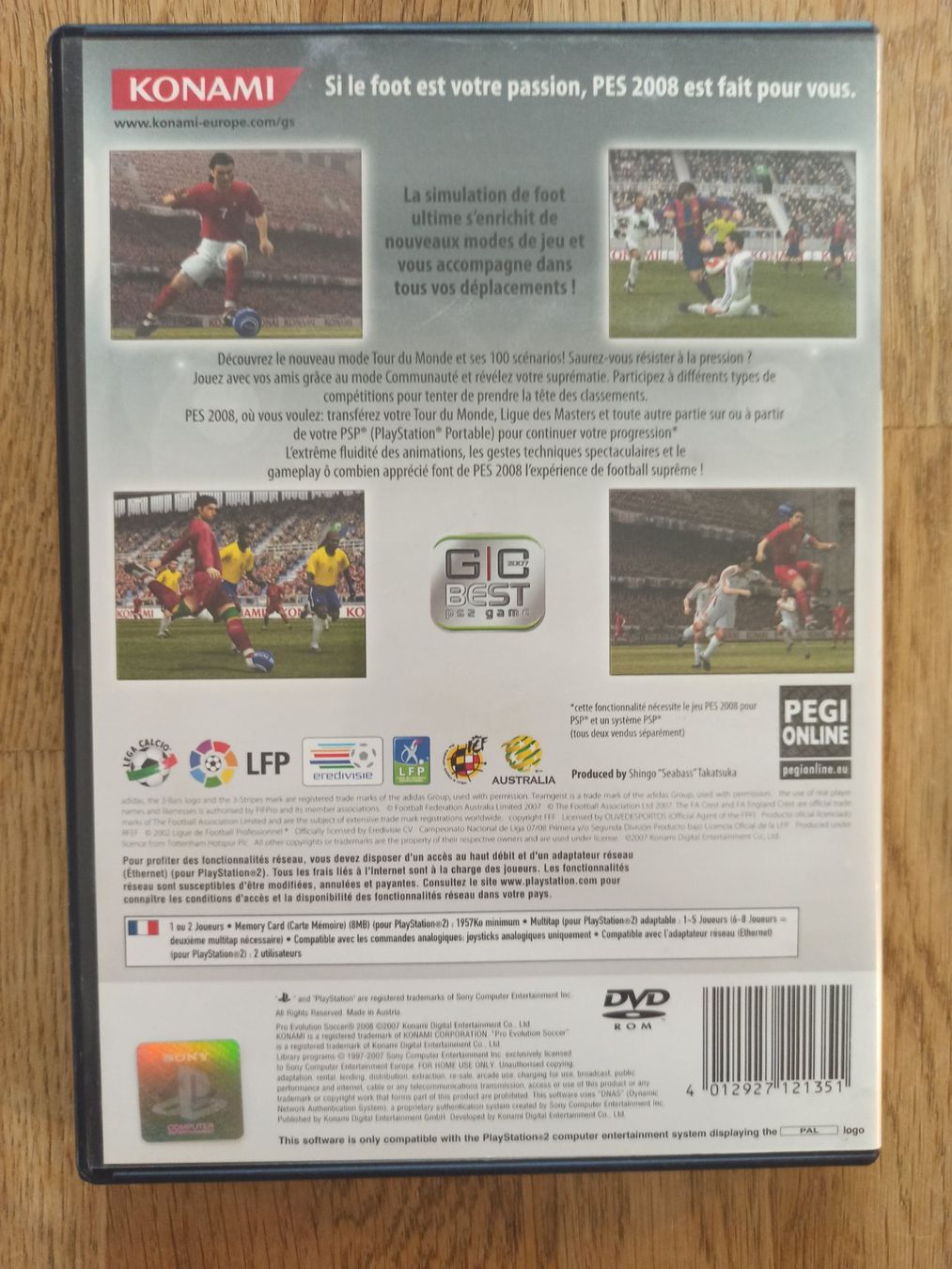 Jeux: Pro Evolution Soccer 2008 PS2 - PES - TOP – D'occasion à Oberweningen par mar_87mx 1