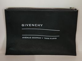 Givenchy Pochette Tasche Abendtasche SCHWARZ LEDER ORIGINAL