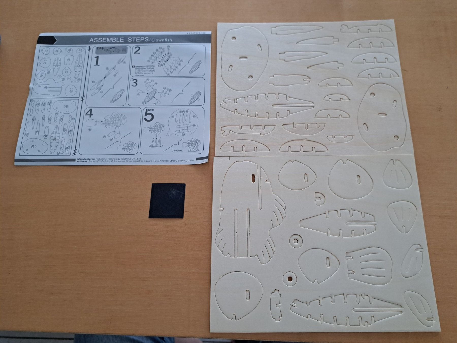 Puzzle: 3D Wooden Puzzl Clownfish NEU – Nuovo (secondo la descrizione) da Killwangen venduto da KIANA08 1