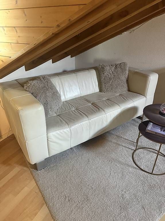 Sofas: Echtleder Sofa-Set  2 Sofas + Longchair  – Gebraucht aus Zug von sta_5j69 3