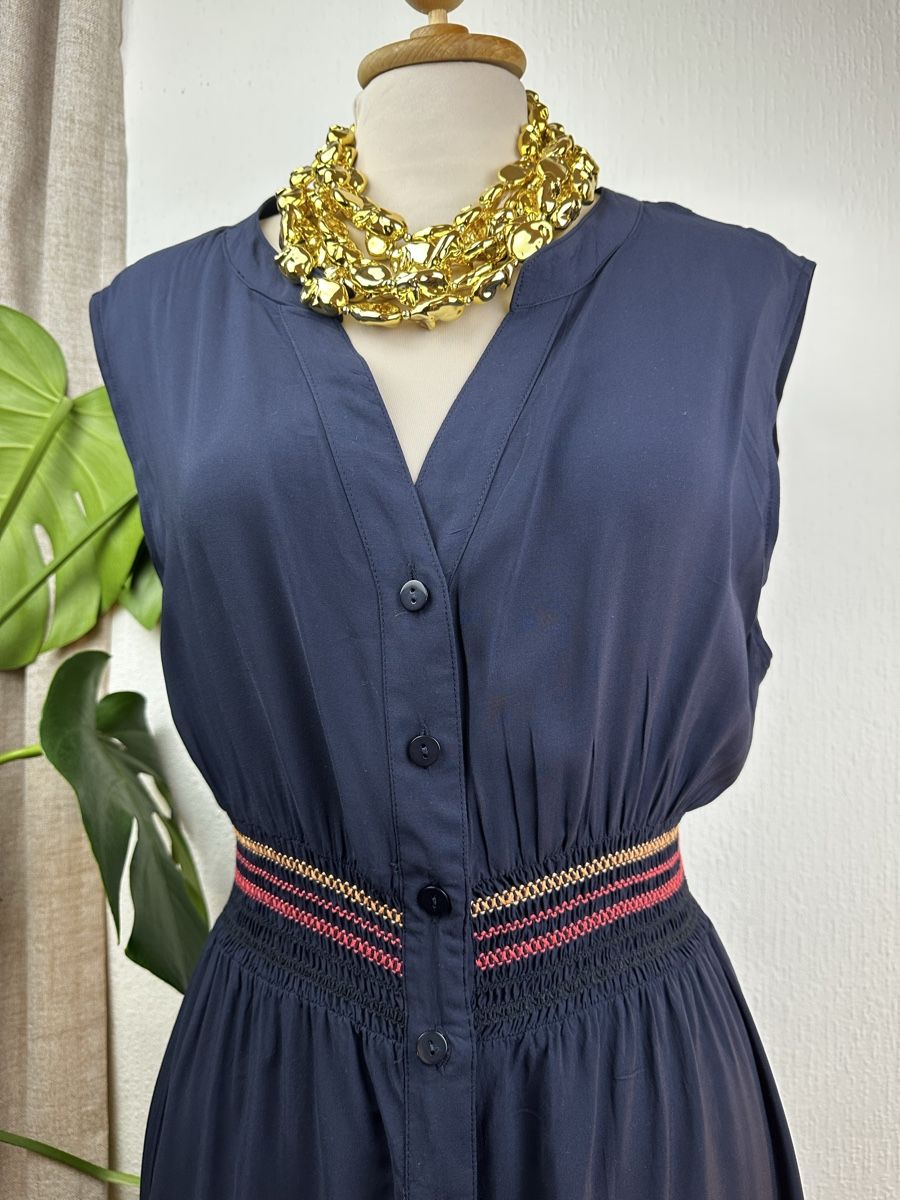 Esprit Vestiti: Robe Esprit bleue sans manches taille L 40-60 – Nuovo (secondo la descrizione) da Châtelaine venduto da Alexandra.jankowski 1