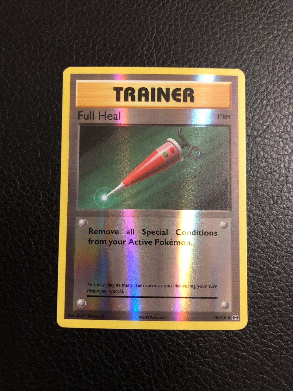 Pokémon Carte collezionabili: Evolutions Full Heal reverse 78/108 NM Ab 1 – Usato da Paradiso venduto da Pkmn10