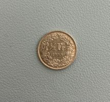 1955 _ 1/2 Franken Silber_Münze